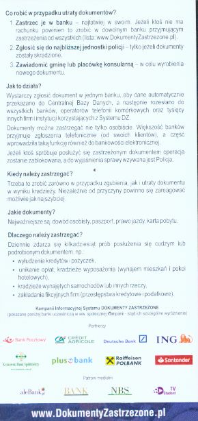 zasrzeż dokument cd